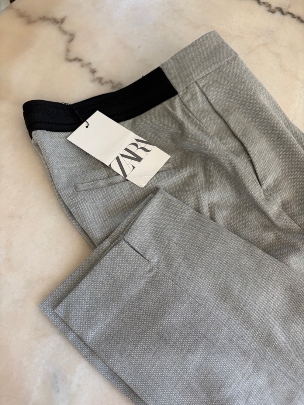 Zara Women’s Light Gray Dress Pants